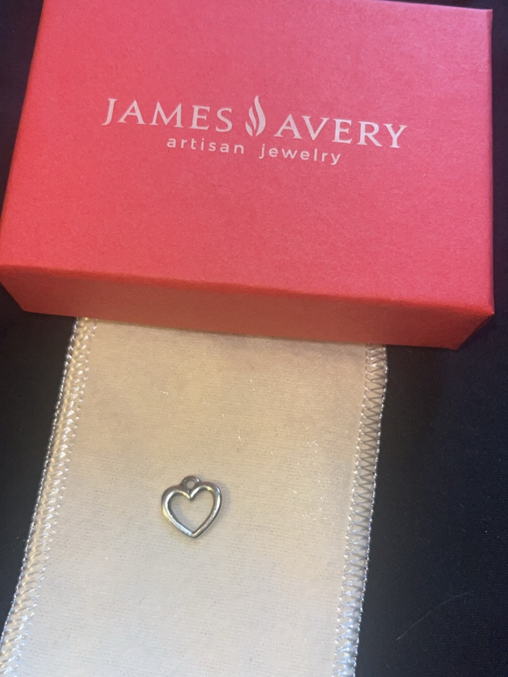 James Avery heart charm